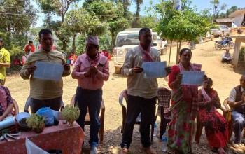 दनपामा कांग्रेसको प्रतिबद्धता पत्र सार्वजनिक : शहीदको जन्मघरलाई संग्रहालय बनाइने, नगरबस सञ्चालनमा ल्याइने 